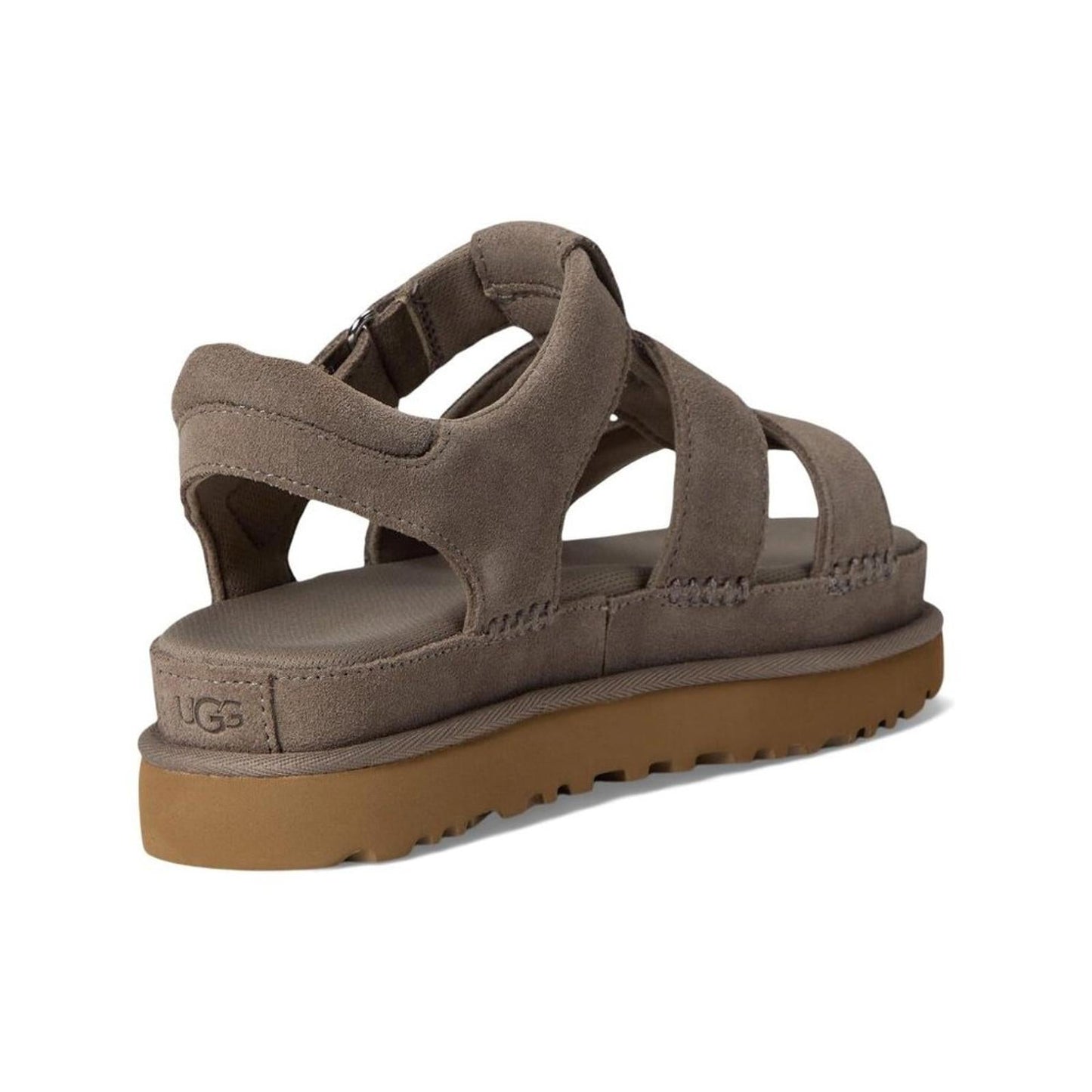 Godenstar Smoke Plume Suede Strap Sandals