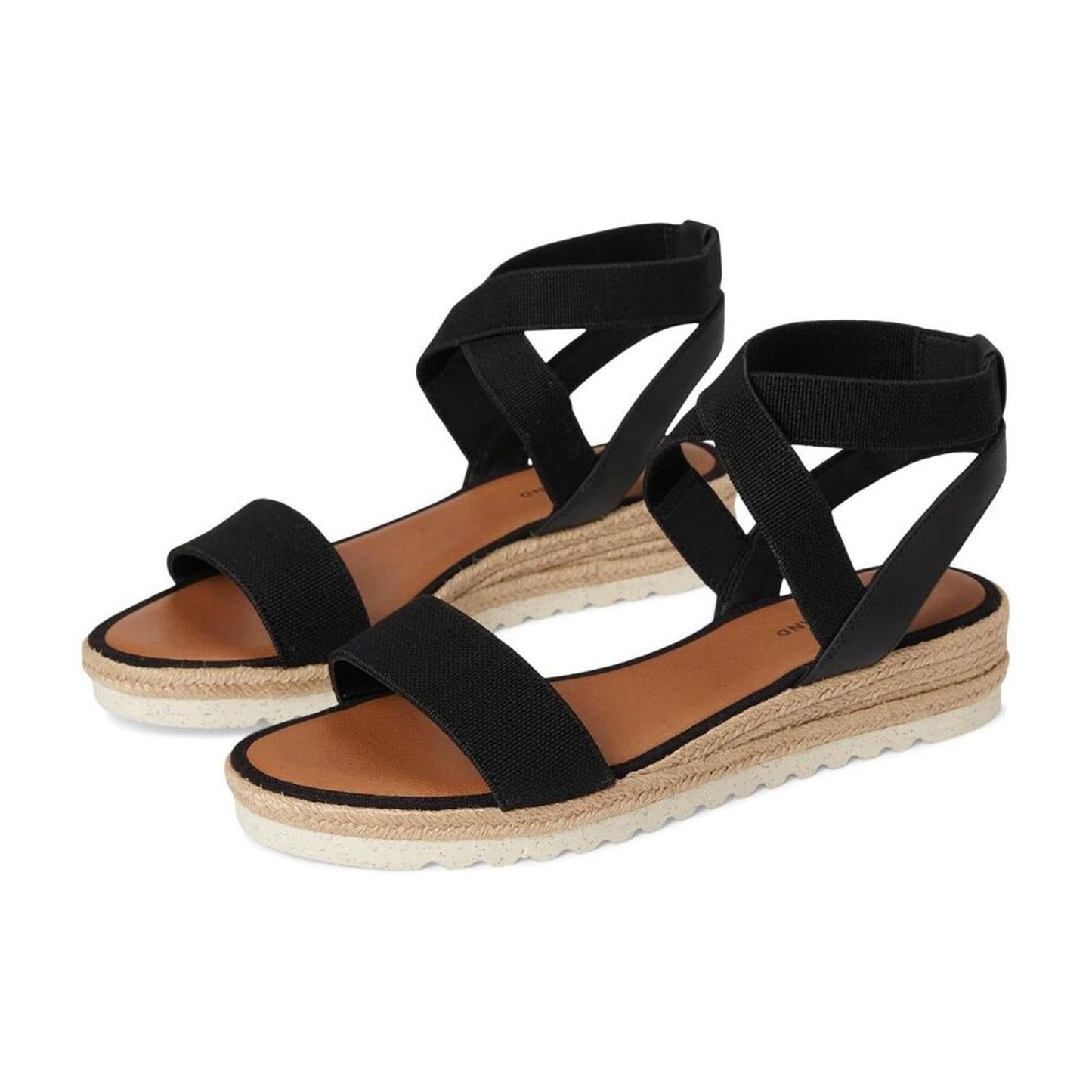 Thimba Black Strappy Sandals