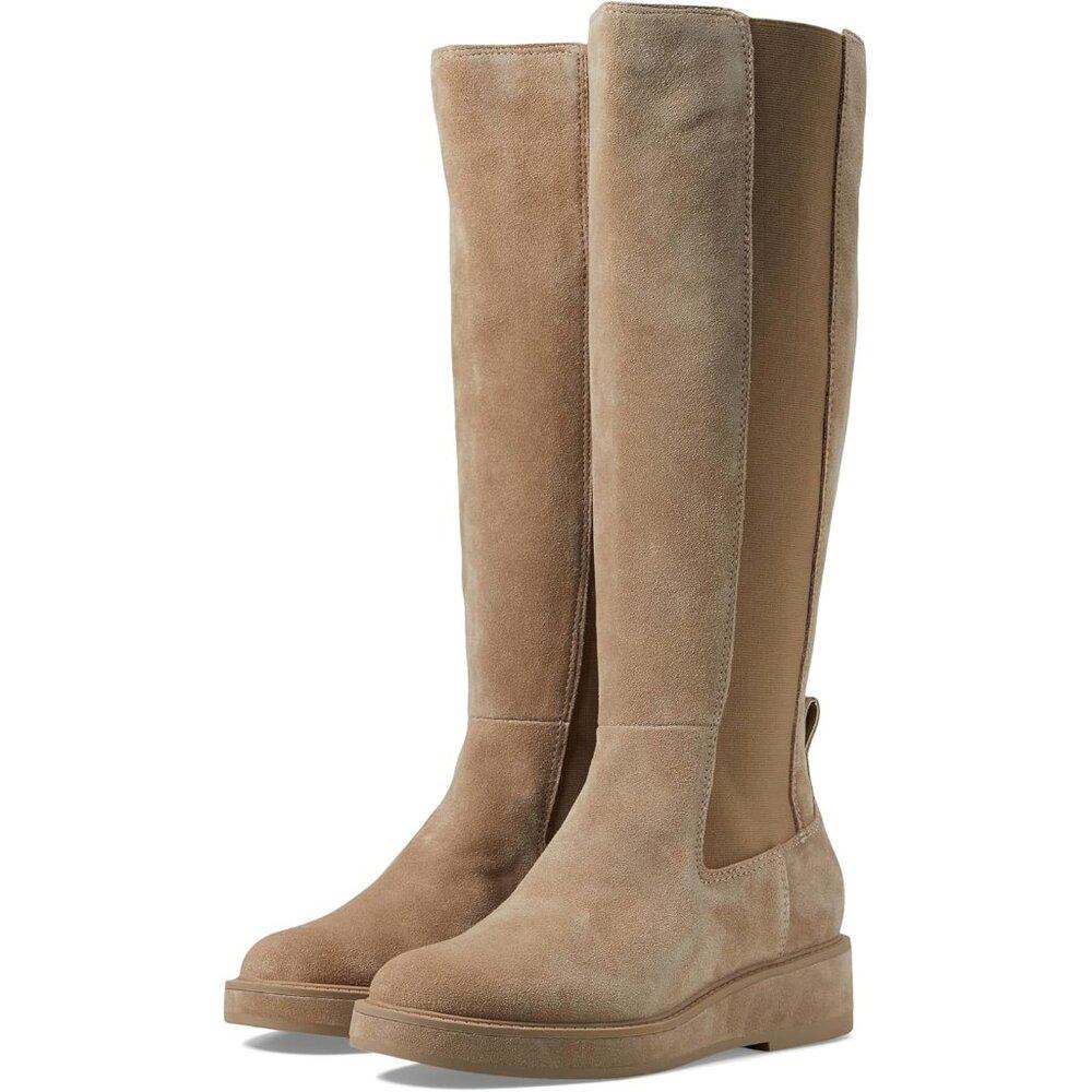 Eamon H20 Almond Suede Knee High Boots