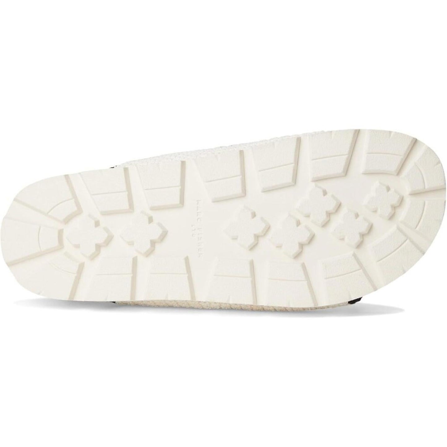 Brinleys Cream Multi Slide Sandals