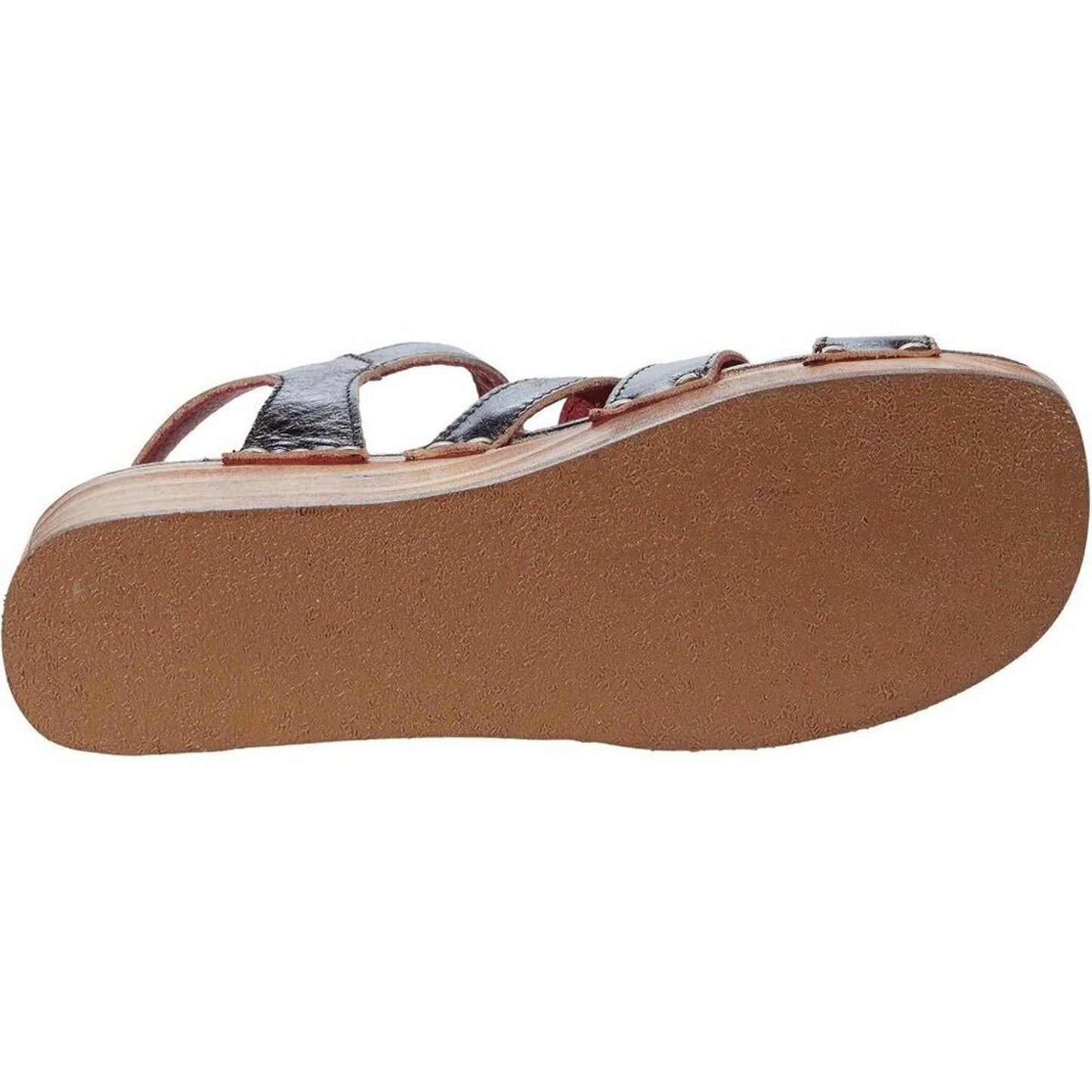 Fabiola Black Lux Leather Clog Sandals
