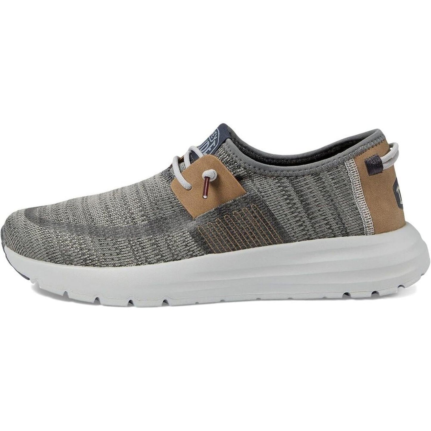 Sirocco Grey Mix Lace Up Casual Shoes