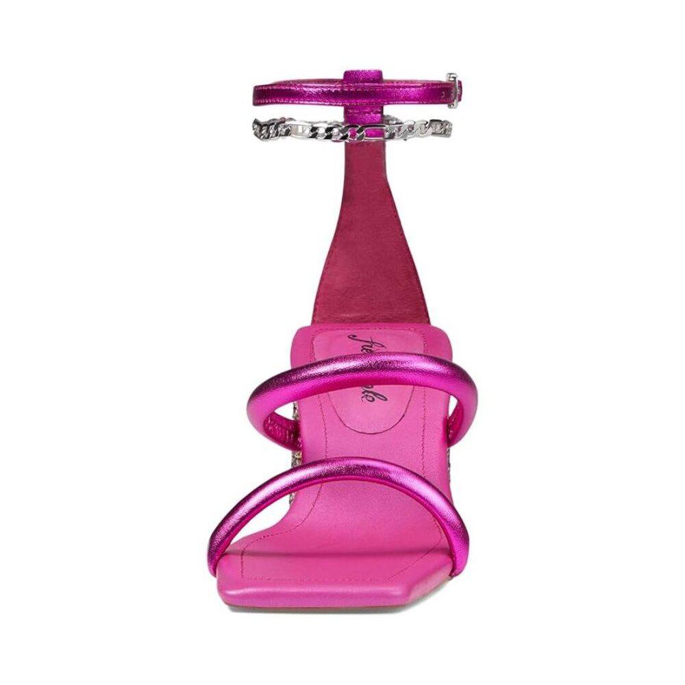 Parker Magenta Metallic Heels