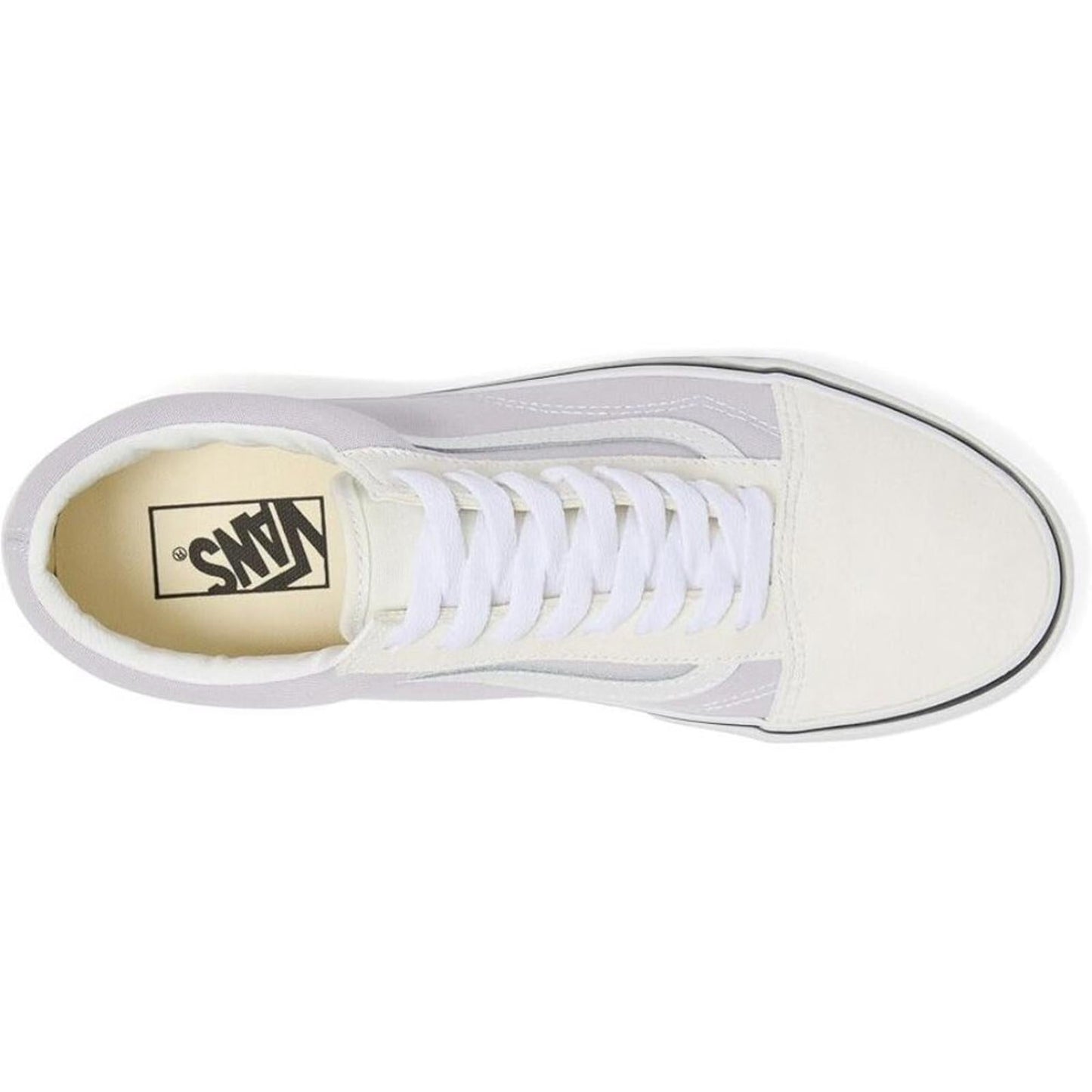 Old Skool 2 Tone Lilac Mist Lace Up Sneakers