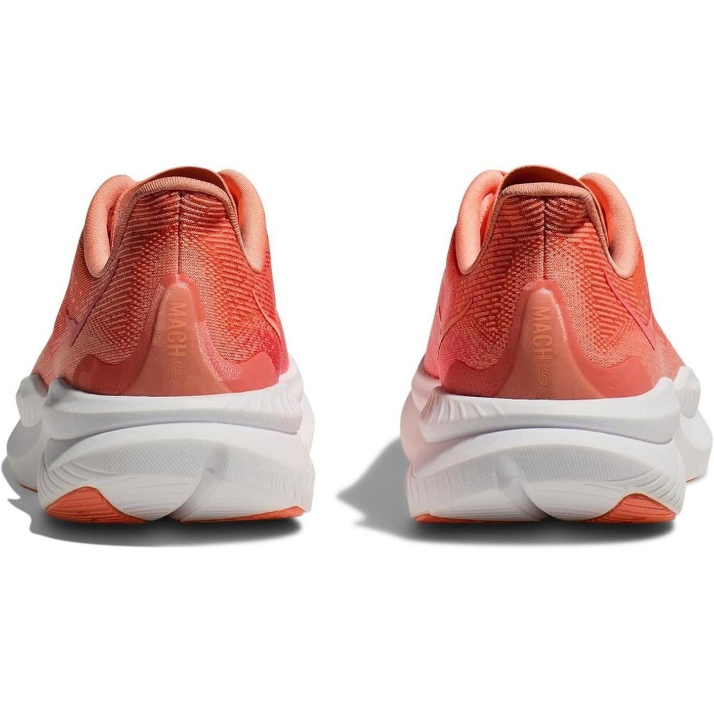 March 6 Guava White Lace Up Sneakers