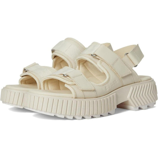 Ona Ave Chalk Multistrap Mid Sandals