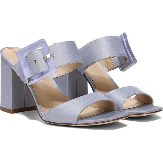 Dalton Oslo Blue Buckle Heeled Sandals