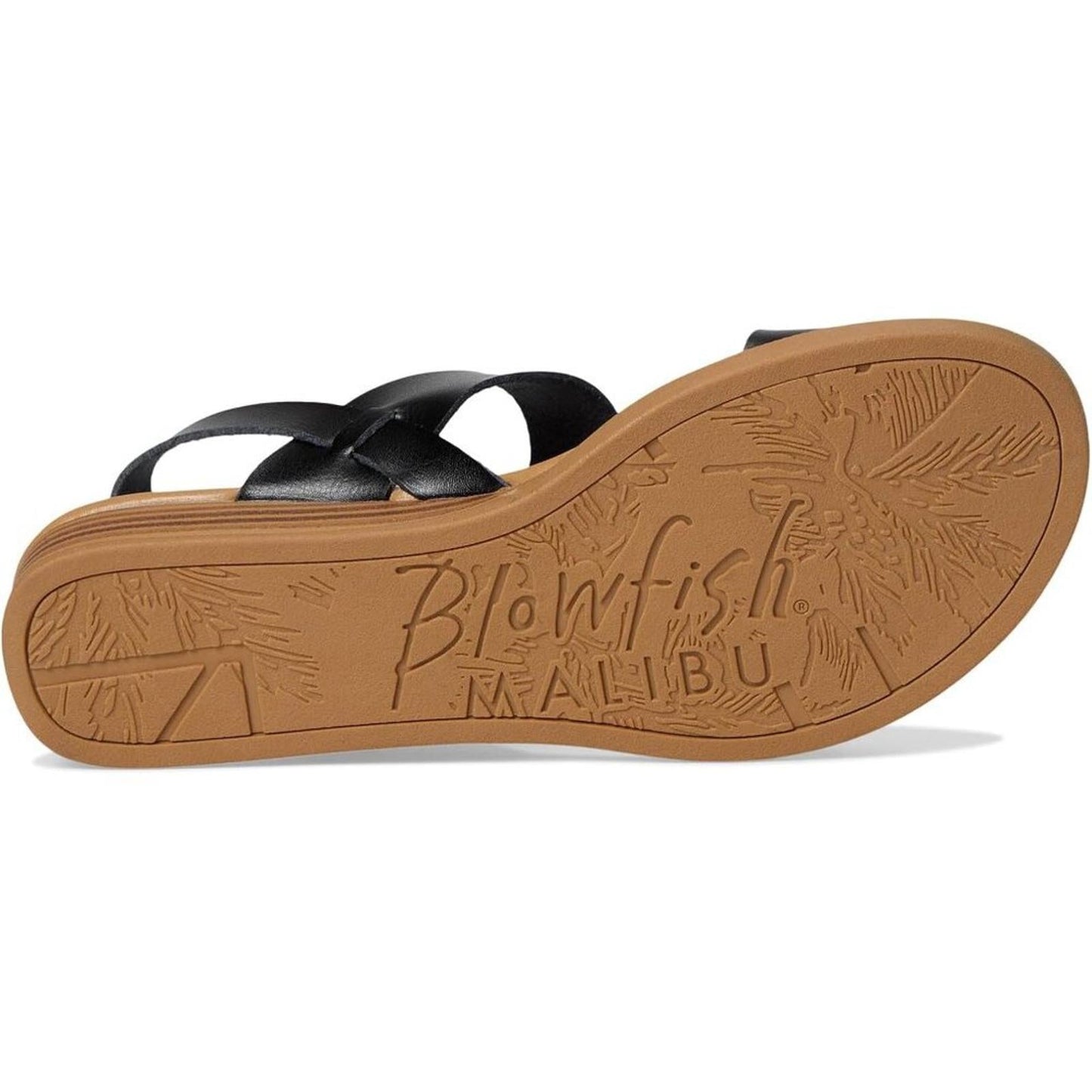 Arcadia Black Heel Strap Sandals