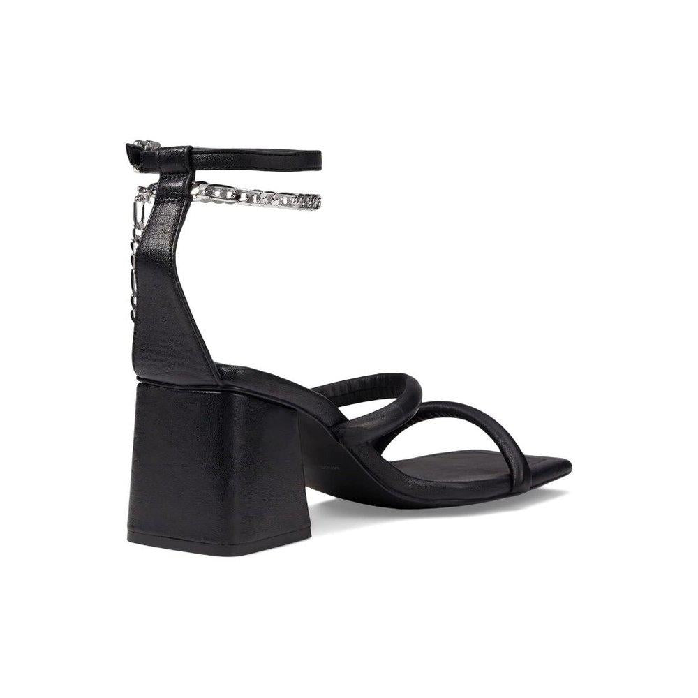 Free People Sandals Parker Black Chain Heels