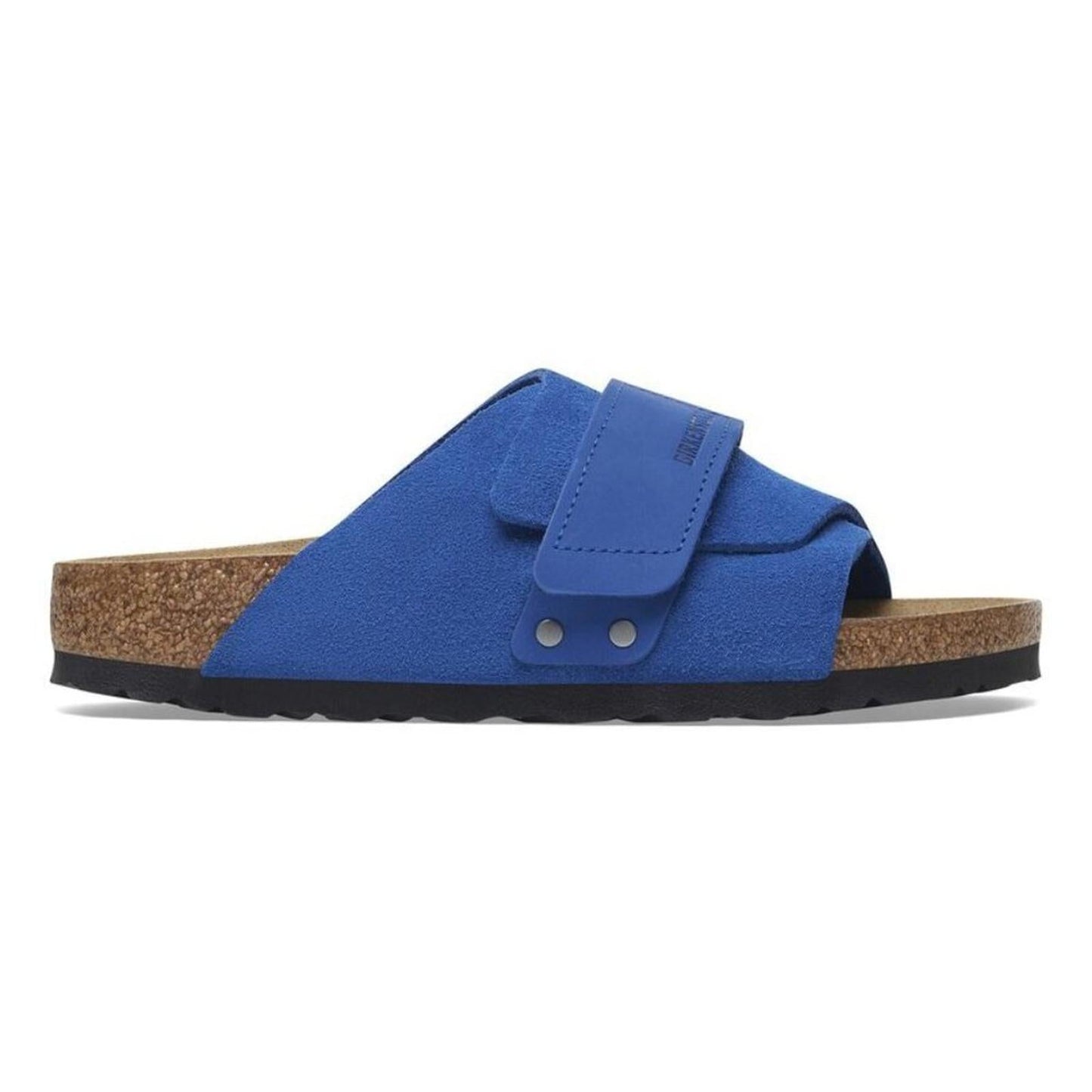 Kyoto Ultra Blue Nubuck Suede Leather Sandals