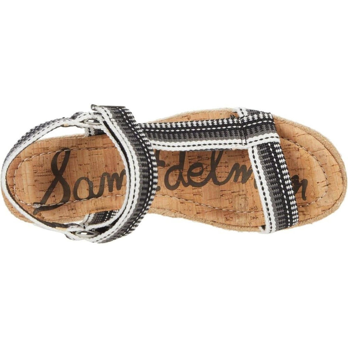Artica Black Multi Woven Sandals