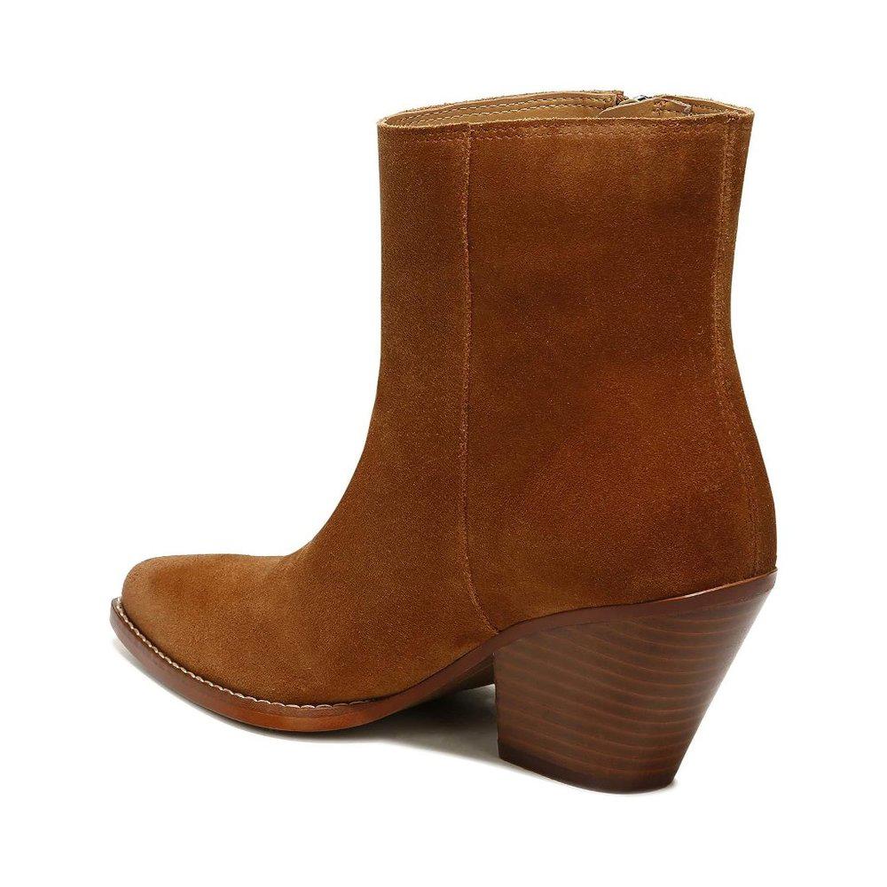 Jane Brown Suede Heeled Ankle Boots