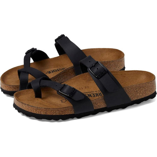 Mayari Black Birko Flor Sandals