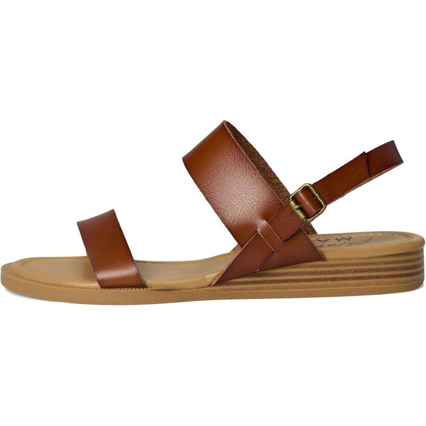 Arcadia Scotch Heel Strap Sandals
