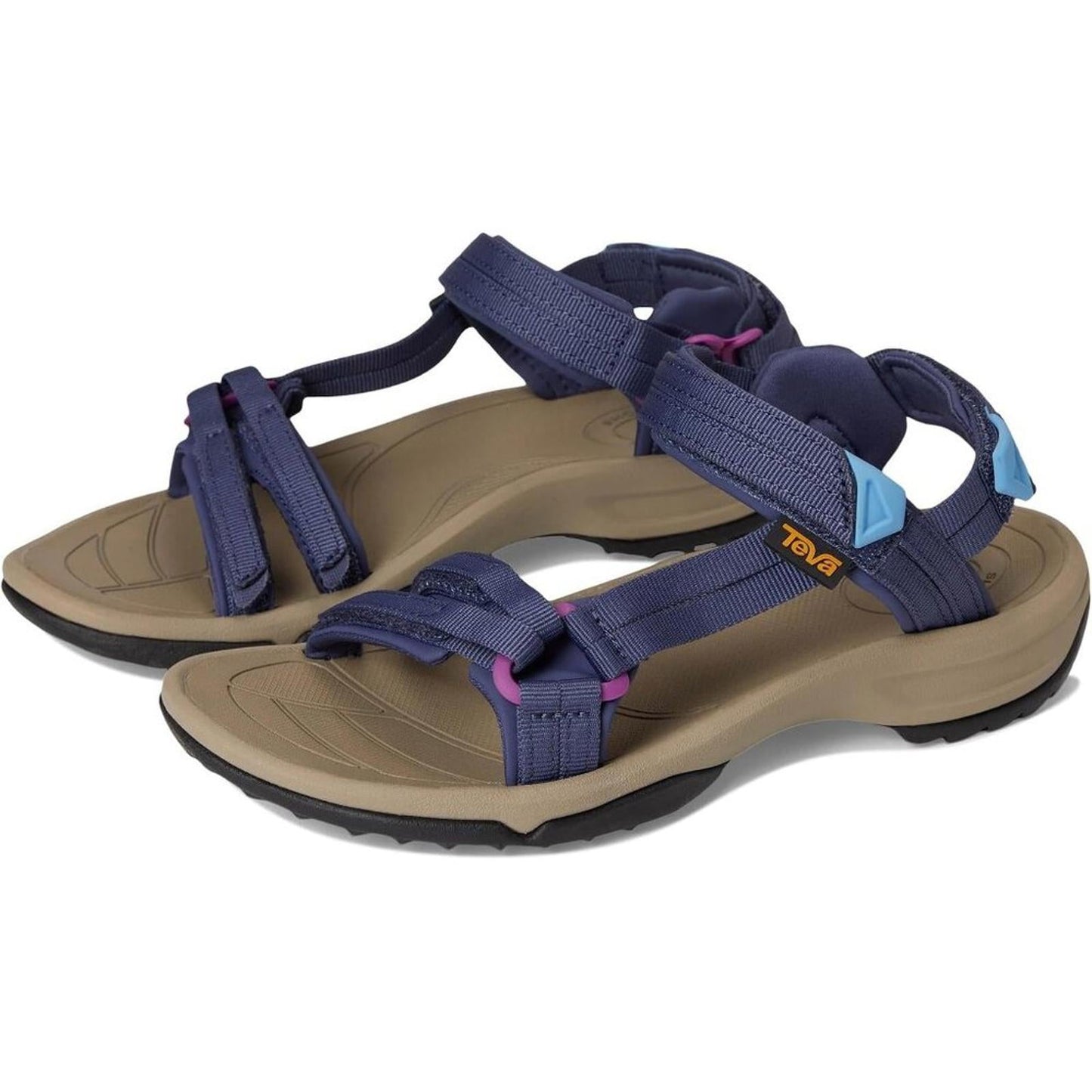 Terra Fi Lite Crown Blue Strap Sandals