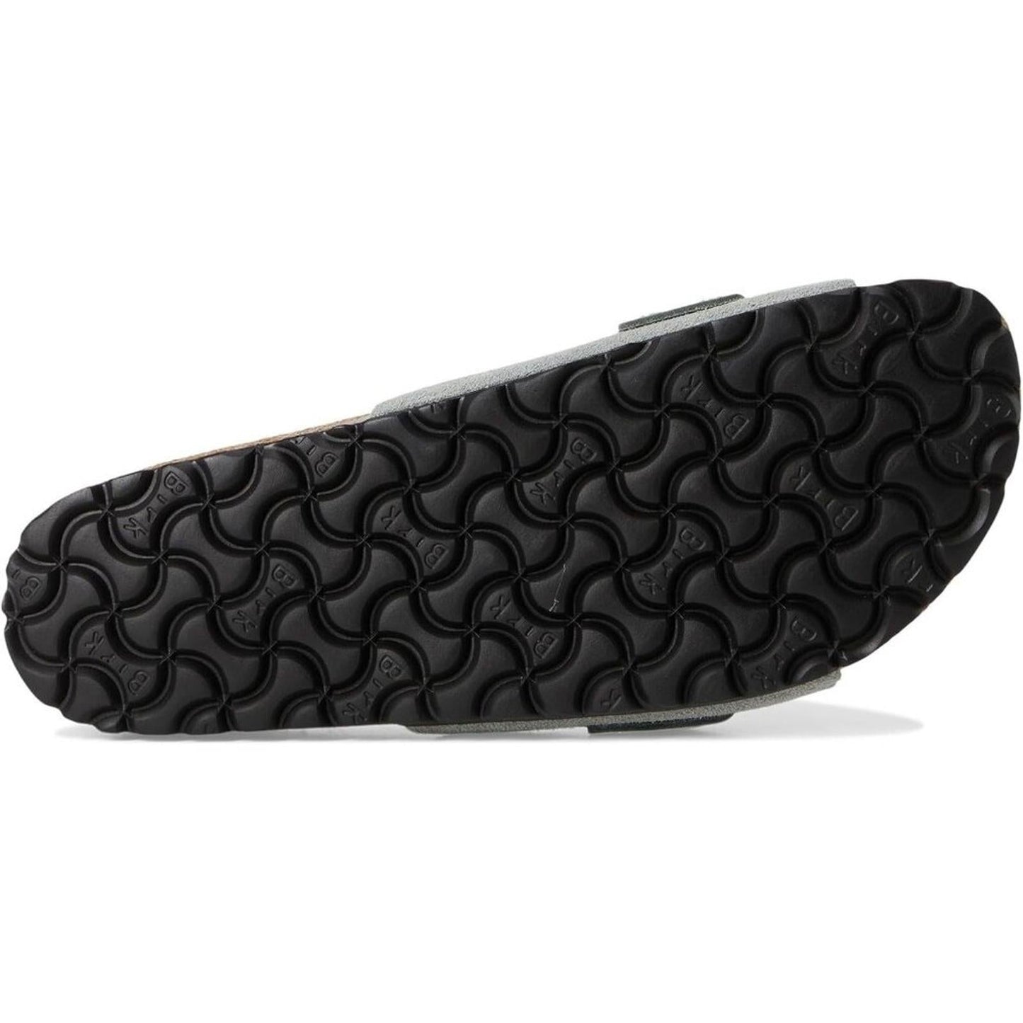 Oita Pure Sage Suede Slide Sandals